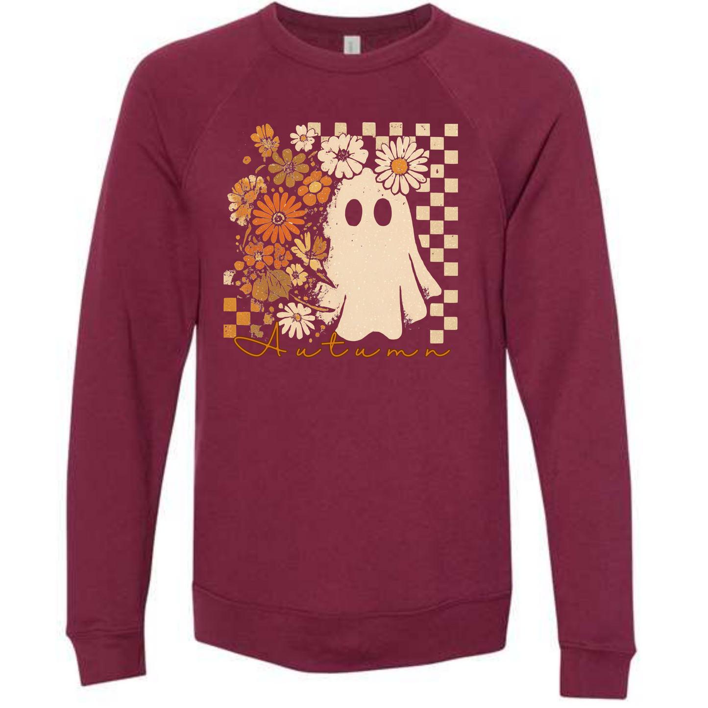 Autumn Ghost - Sponge Fleece Raglan Sweatshirt - Assorted Colors