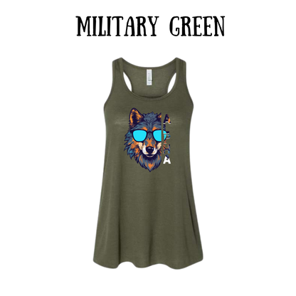 BP - Alpha - Women's Flowy Racerback Tank