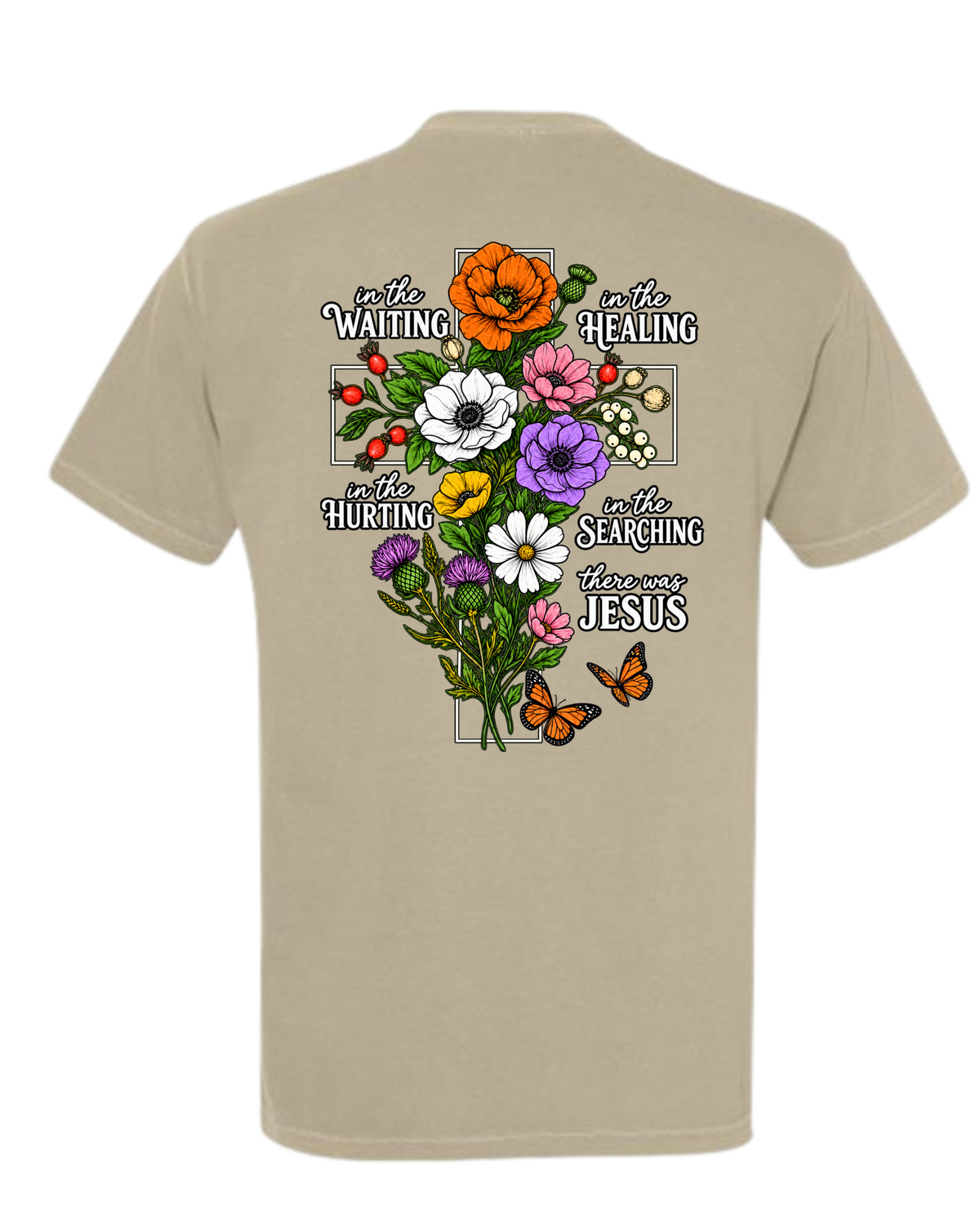 Jesus Saves - Comfort Colors - Heavyweight Unisex Tee - Neutral Colors