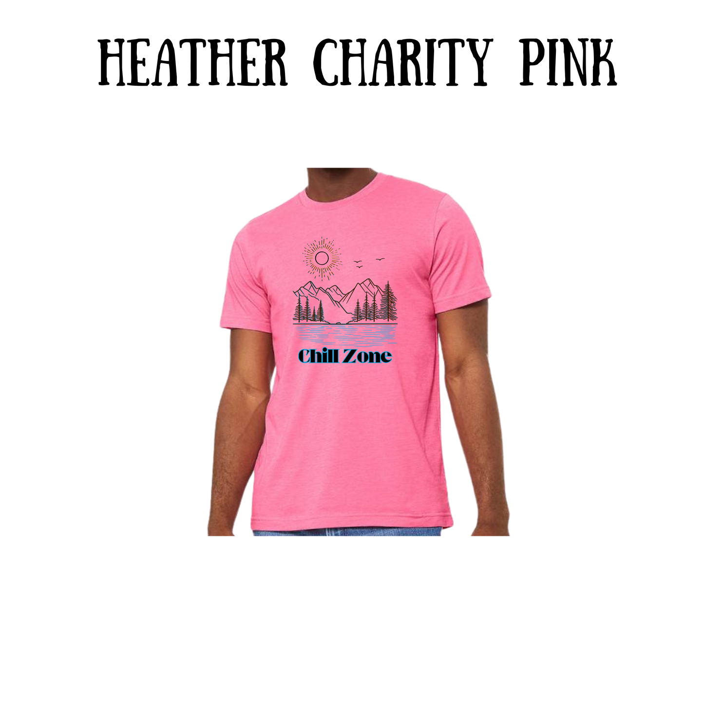 CP - Chill Zone - Unisex Tee - Pinks, Purples, Neutrals