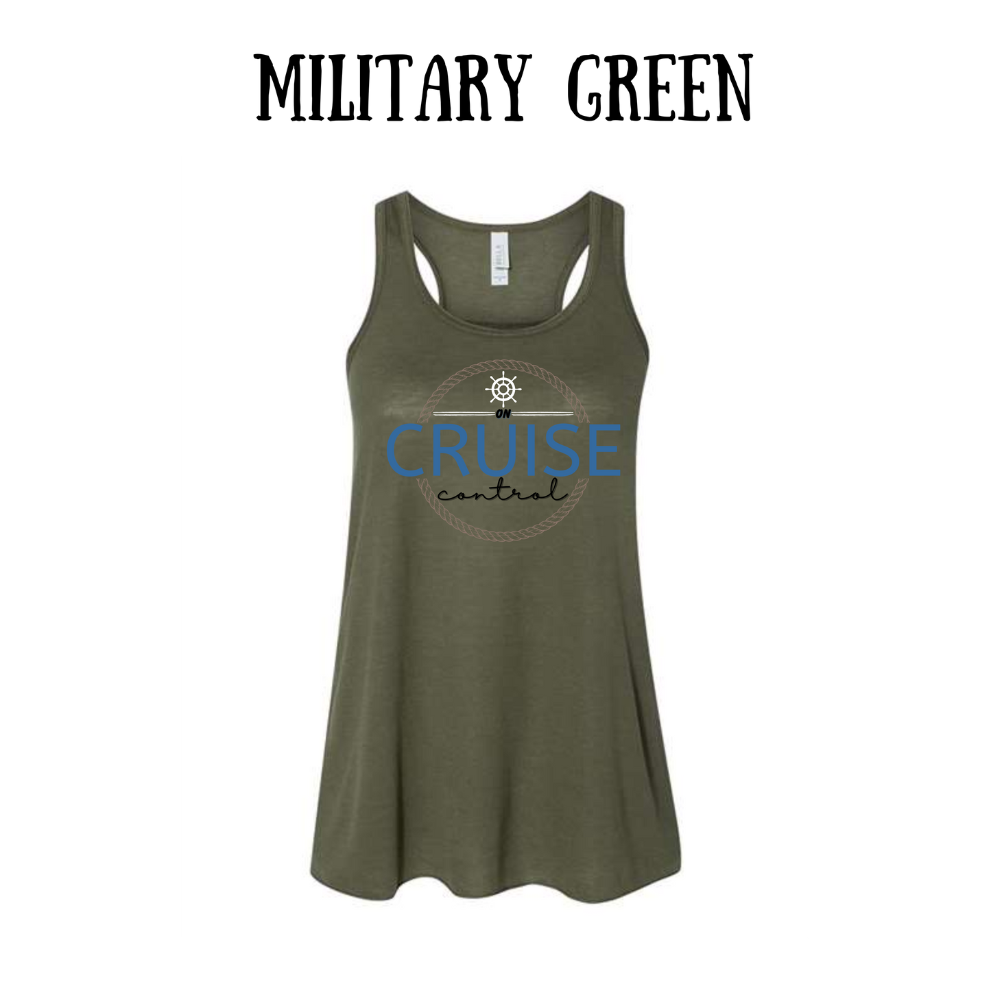VP - On Cruise Control - Women's Flowy Racerback Tank