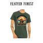 CP - Yellowstone: Fluffy Cows - Unisex Tee - Greens