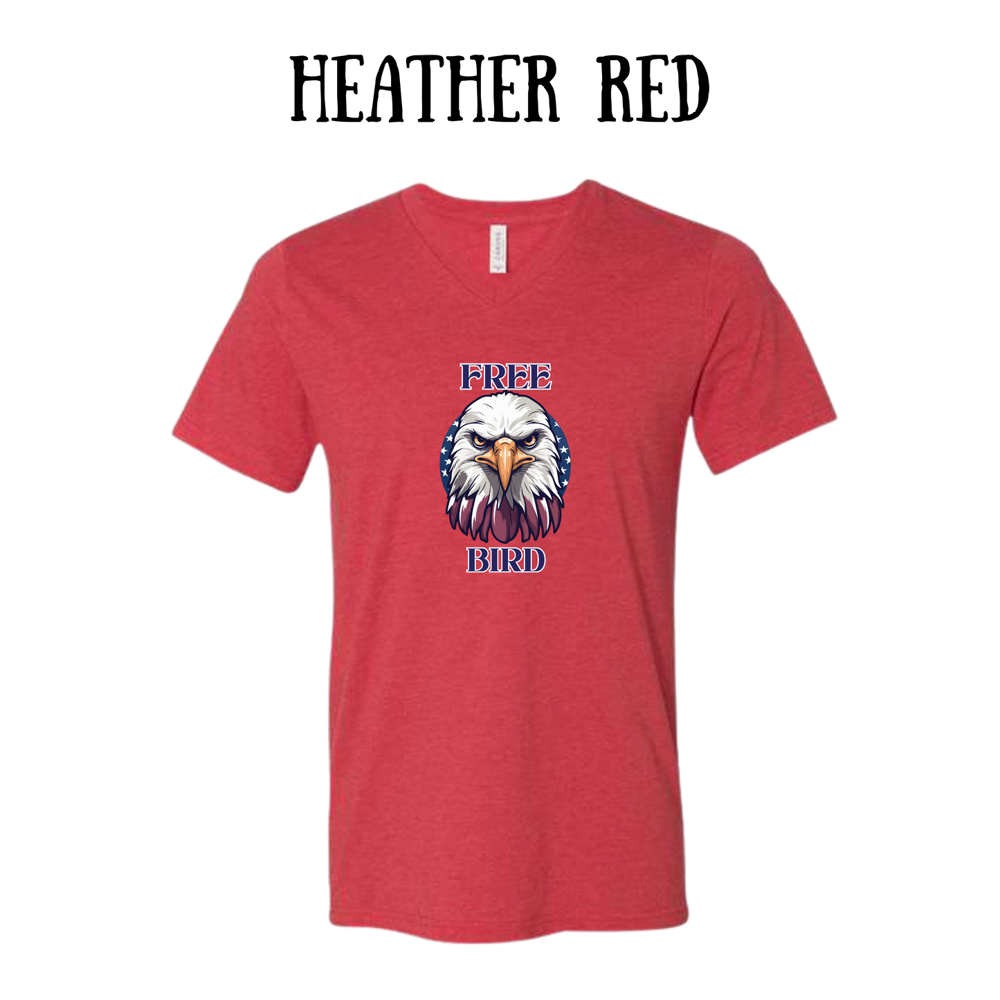 PP - Free Bird - Unisex V-Neck - Assorted Colors