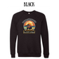 CP - Yellowstone: Fluffy Cows - Sponge Fleece Raglan Sweatshirt - Greens, Neutrals