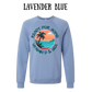 VP - Ready For Some Vitamin D & Sea - Sponge Fleece Raglan Sweatshirt - Blues, Purples