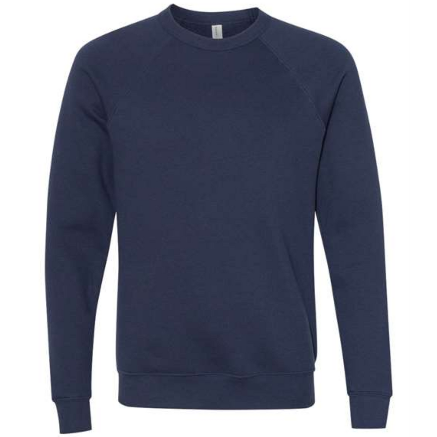 Custom Design - Sponge Fleece Raglan Sweatshirt - Blues, Purples