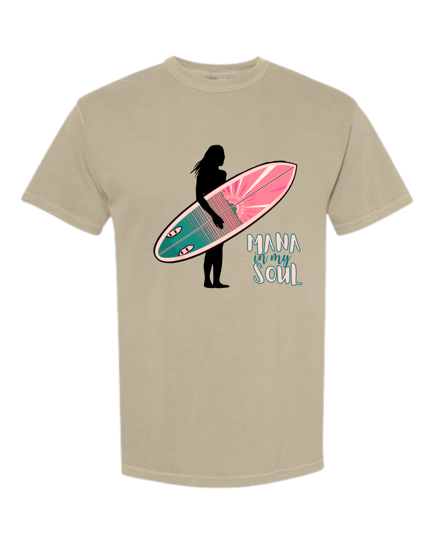 Mana in My Soul - Comfort Colors - Heavyweight Unisex Tee - Neutral Colors