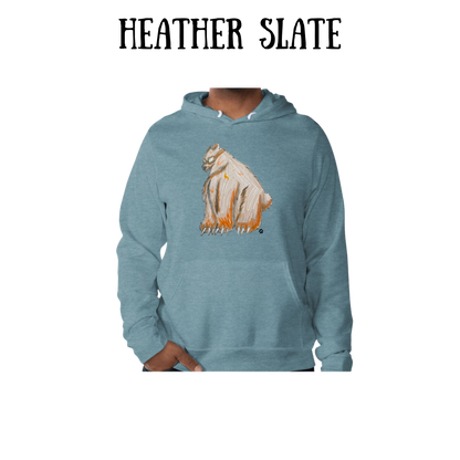 AC - Muscle Bear - Sponge Fleece Hoodie - Greens, Neutrals