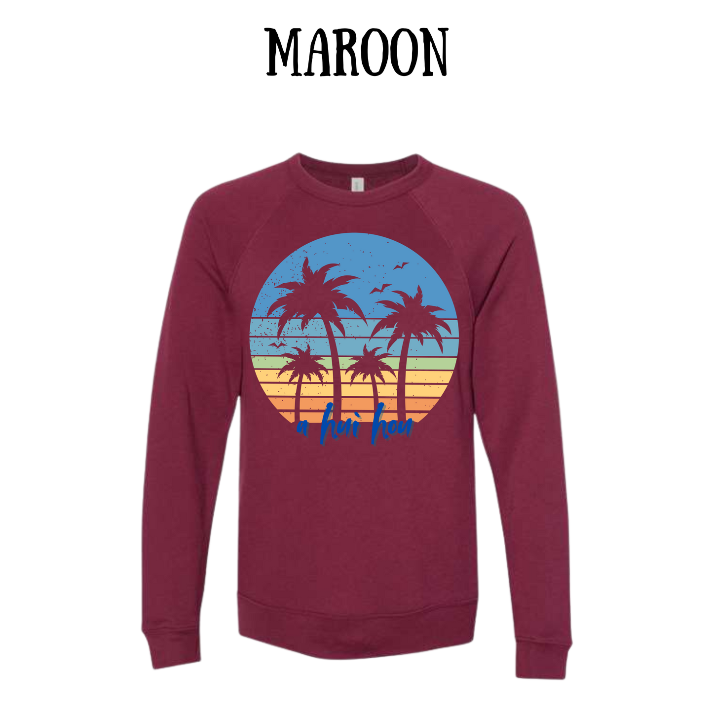 VP - A Hui Hou - Sponge Fleece Raglan Sweatshirt - Assorted Colors