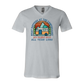 What Happens At The Campground - Bella+Canvas - Unisex V-Neck - Neutral Colors