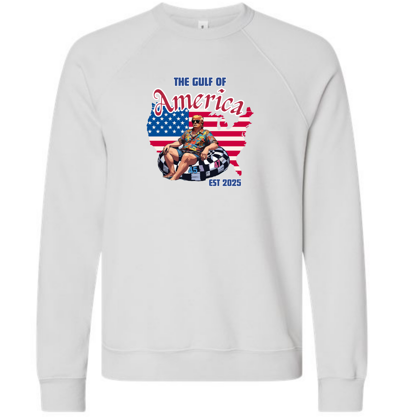 The Gulf of America - Sponge Fleece Raglan Sweatshirt - Assorted Colors