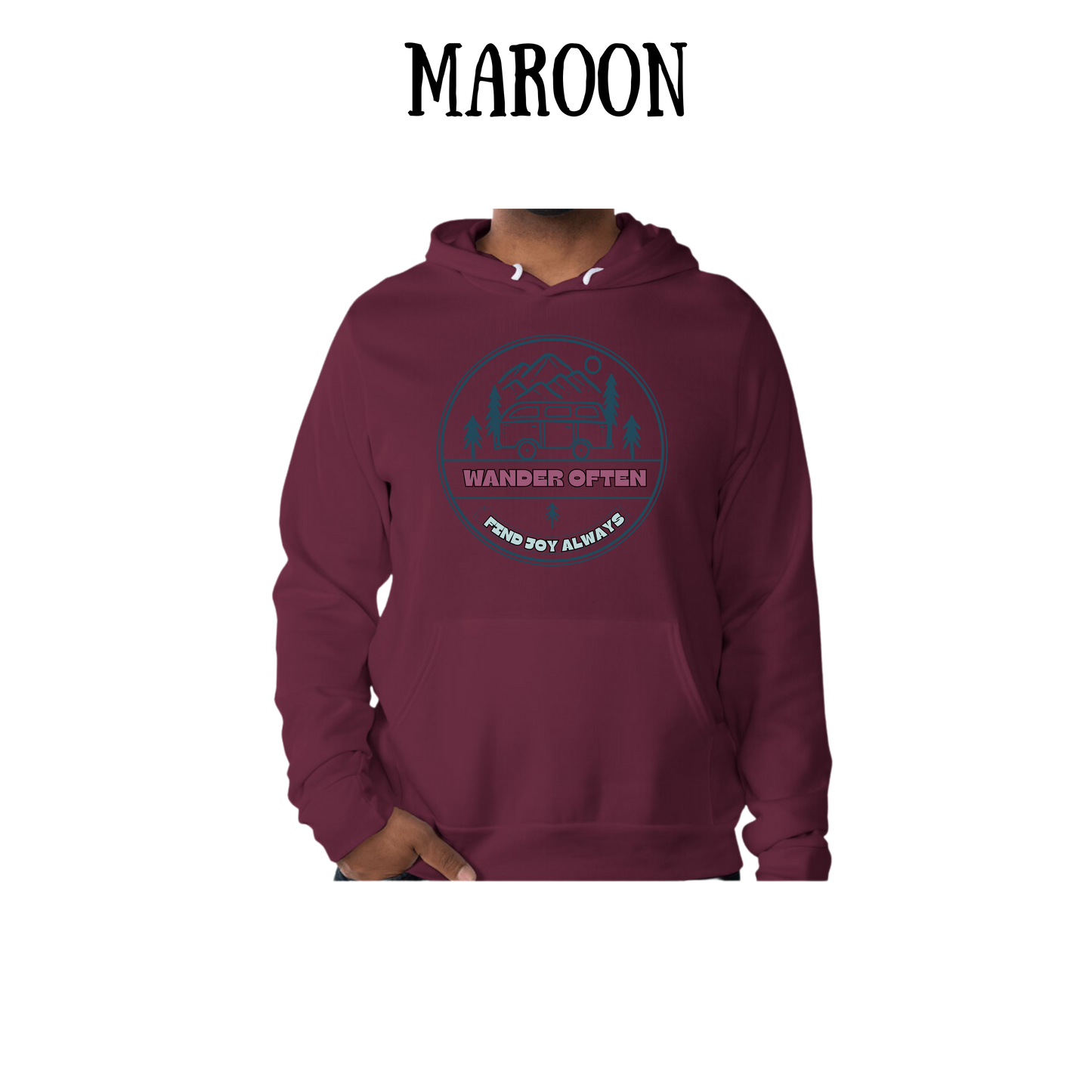 CP - Wander Often - Sponge Fleece Hoodie - Assorted Colors