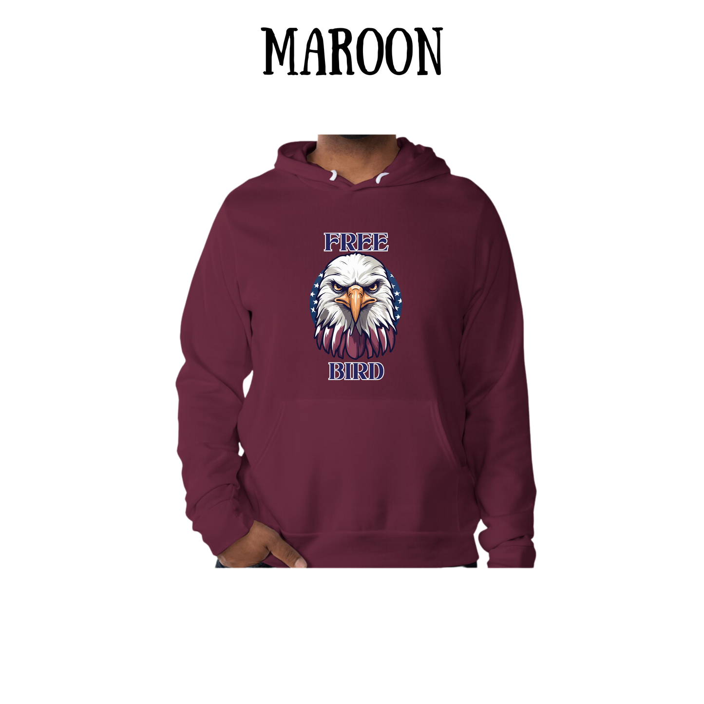 PP - Free Bird - Sponge Fleece Hoodie - Assorted Colors