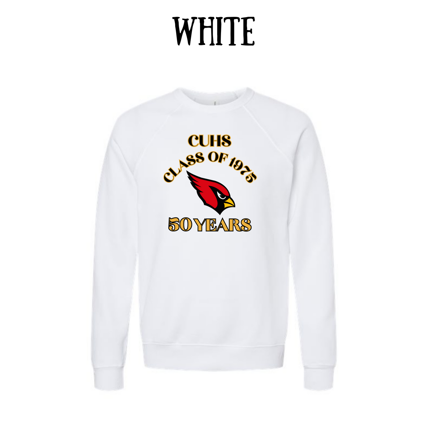 CUHS  - Sponge Fleece Raglan Sweatshirt - Neutrals