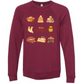 HP - Hello Autumn - Sponge Fleece Raglan Sweatshirt - Assorted Colors