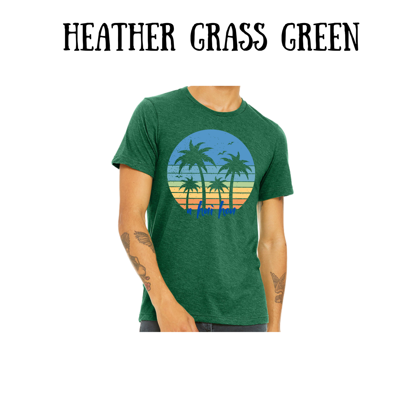VP - A Hui Hou - Unisex Tee - Greens