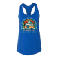 What Happens At The Campground - Bella+Canvas - Women's Jersey Racerback Tank