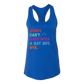 Sorry. Can't. Date With A Bat Boy. Bye. - Bella+Canvas - Women's Jersey Racerback Tank