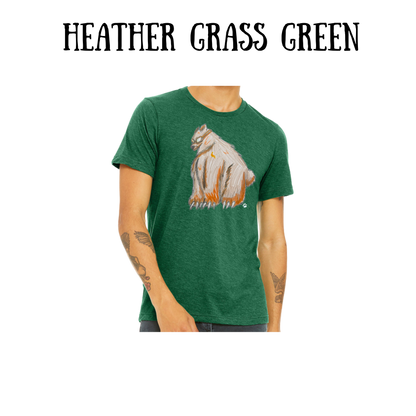 AC - Muscle Bear - Unisex Tee - Greens