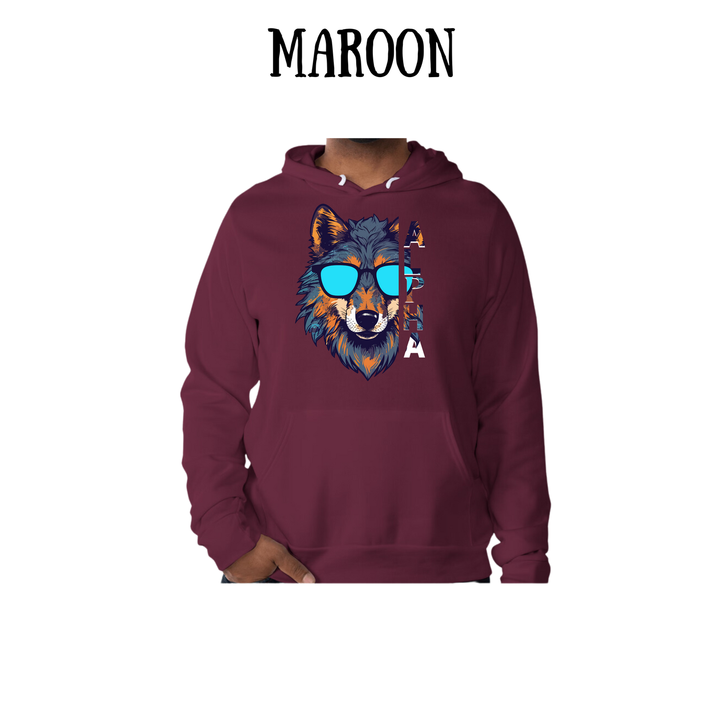 BP - Alpha - Sponge Fleece Hoodie - Assorted Colors