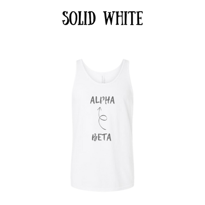 beta to alpha - unisex tank