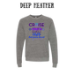 VP - Cruise Crew FAFO - Sponge Fleece Raglan Sweatshirt - Greens, Neutrals