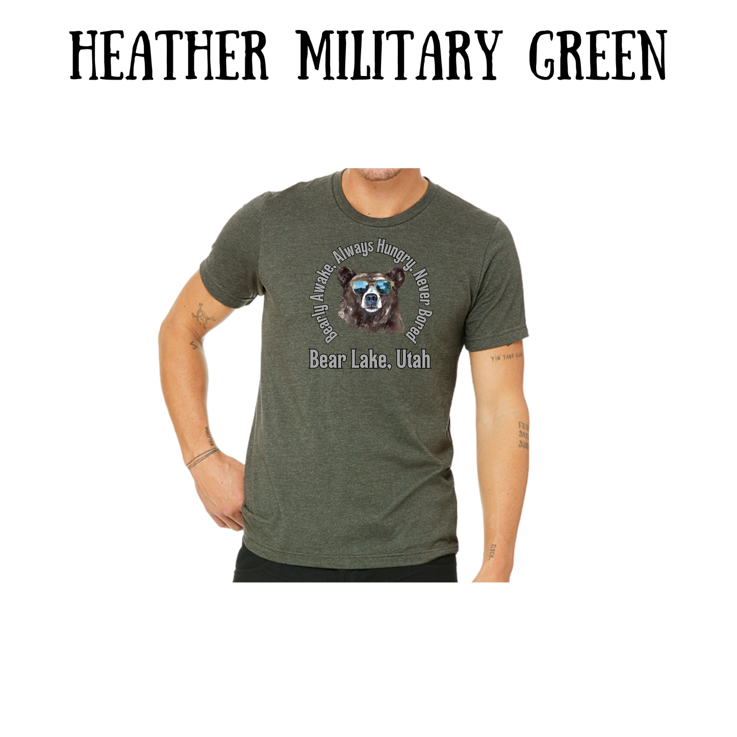 CP - Bear Lake Utah - Unisex Tee - Greens