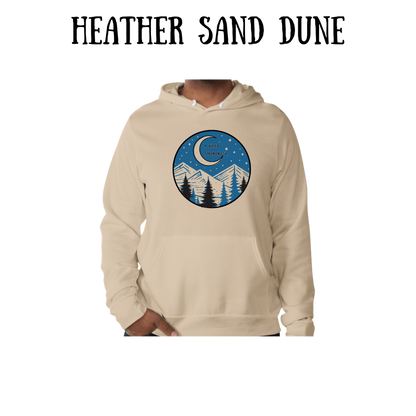 CP - Keep Shining - Sponge Fleece Hoodie - Greens, Neutrals