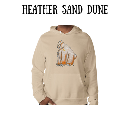 AC - Muscle Bear - Sponge Fleece Hoodie - Greens, Neutrals