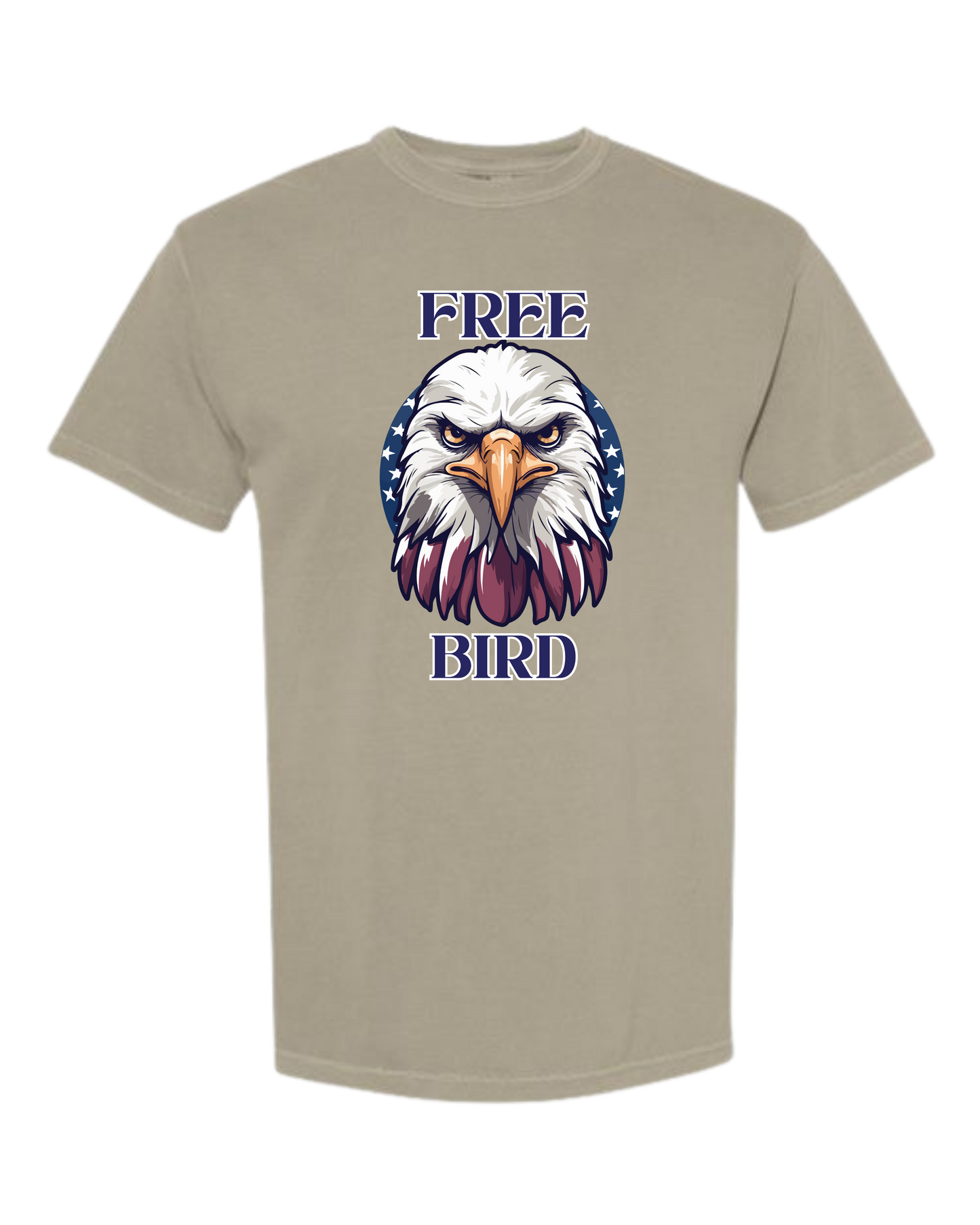 Free Bird - Comfort Colors - Heavyweight Unisex Tee - Neutral Colors