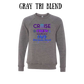 VP - Cruise Crew FAFO - Sponge Fleece Raglan Sweatshirt - Greens, Neutrals