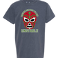Masked Because We Are Unstable - Comfort Colors - Heavyweight Youth Tee - Neutral Colors & Blues