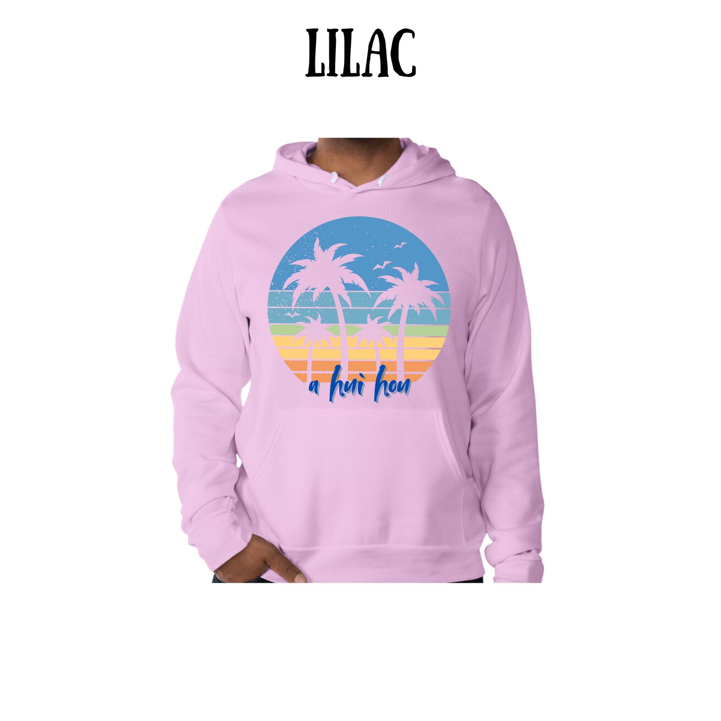 VP - A Hui Hou - Sponge Fleece Hoodie - Blues, Purples