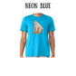 AC - Muscle Bear - Unisex Tee - Blues