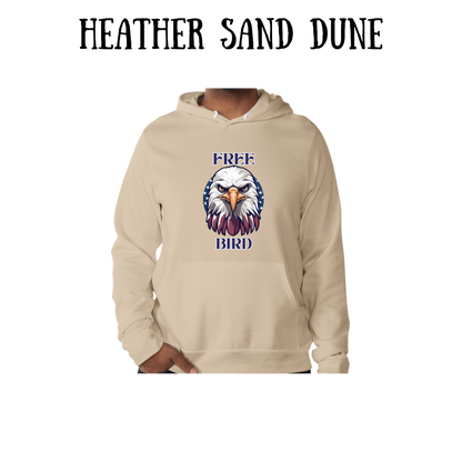 PP - Free Bird - Sponge Fleece Hoodie - Greens, Neutrals