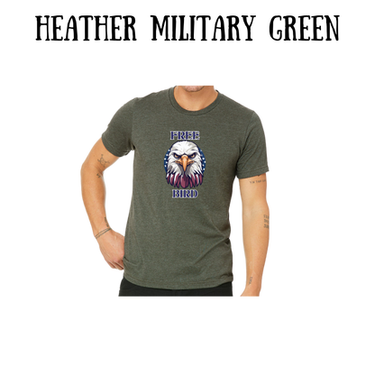 PP - Free Bird - Unisex Tee - Greens