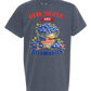Red, White, And Blueberries - Comfort Colors - Heavyweight Youth Tee - Neutral Colors & Blues