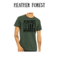 straight outta hormones - unisex tee - greens