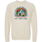 What Happens At The Campground - Sponge Fleece Raglan Sweatshirt - Assorted Colors