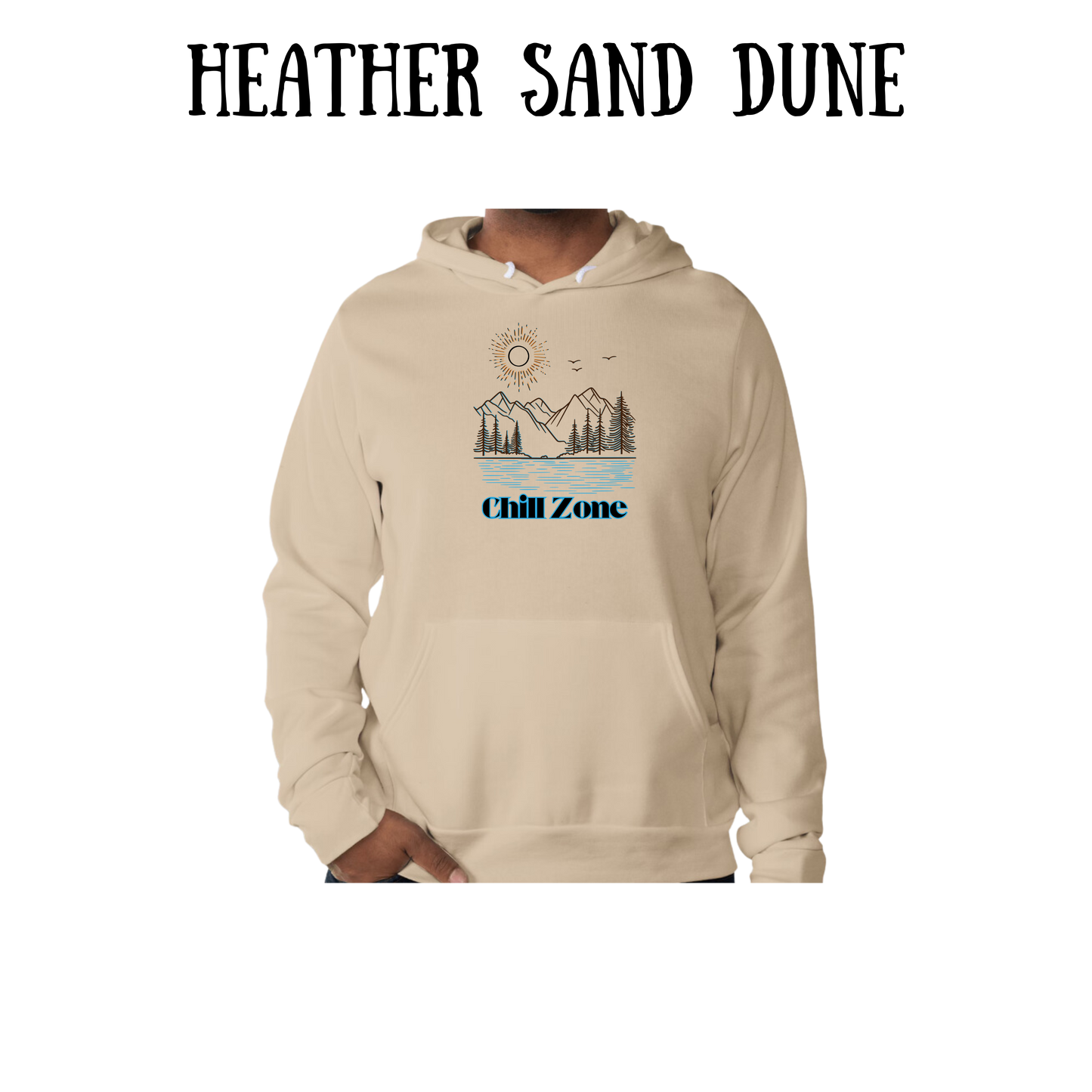 CP - Chill Zone - Sponge Fleece Hoodie - Greens, Neutrals