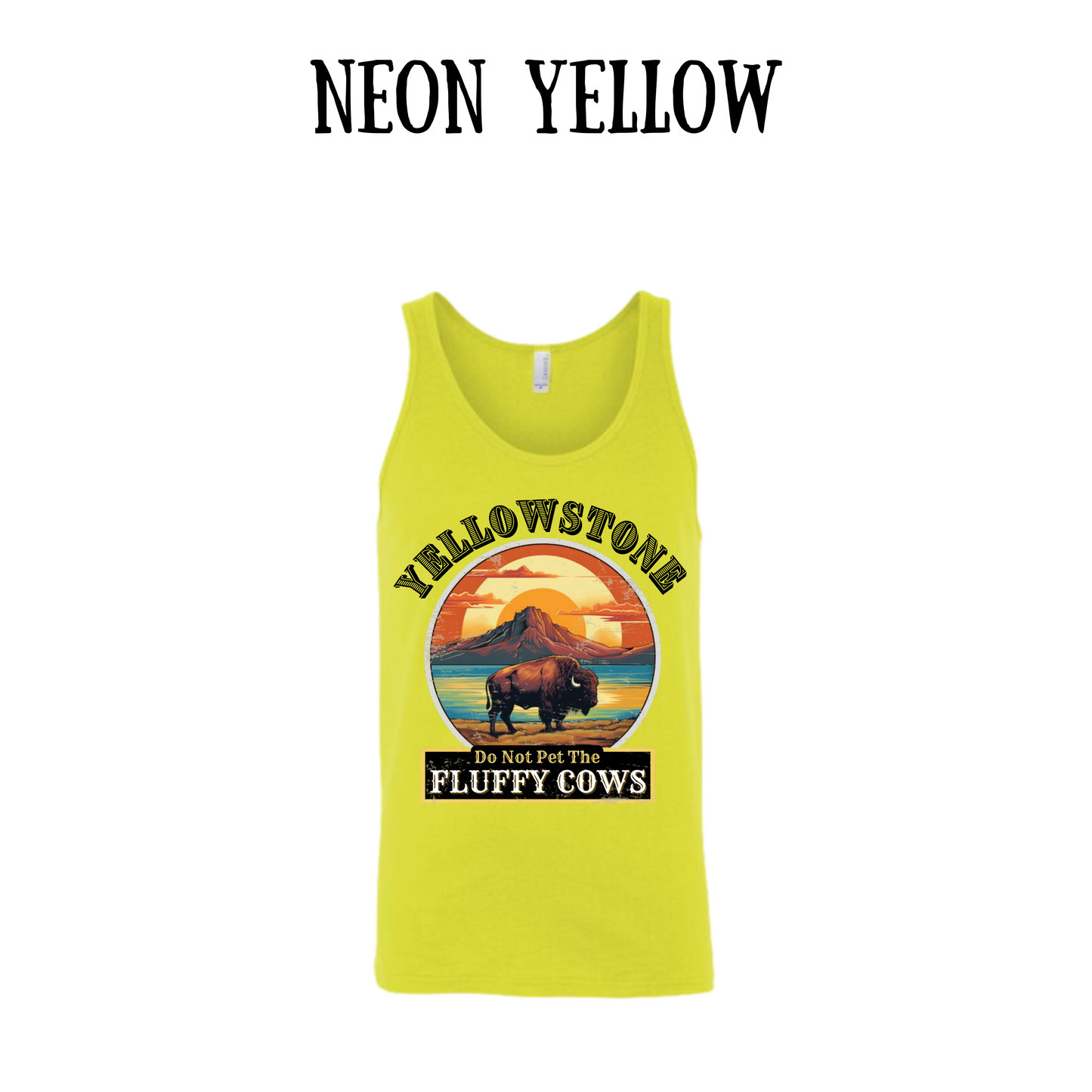 CP - Yellowstone: Fluffy Cows - Unisex Tank