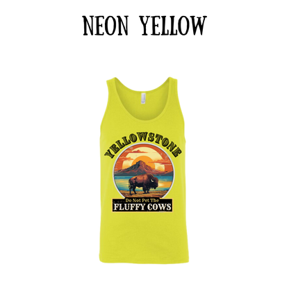 CP - Yellowstone: Fluffy Cows - Unisex Tank