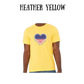 PP - One Nation One Heart - Unisex Tee - Yellows, Oranges, Reds