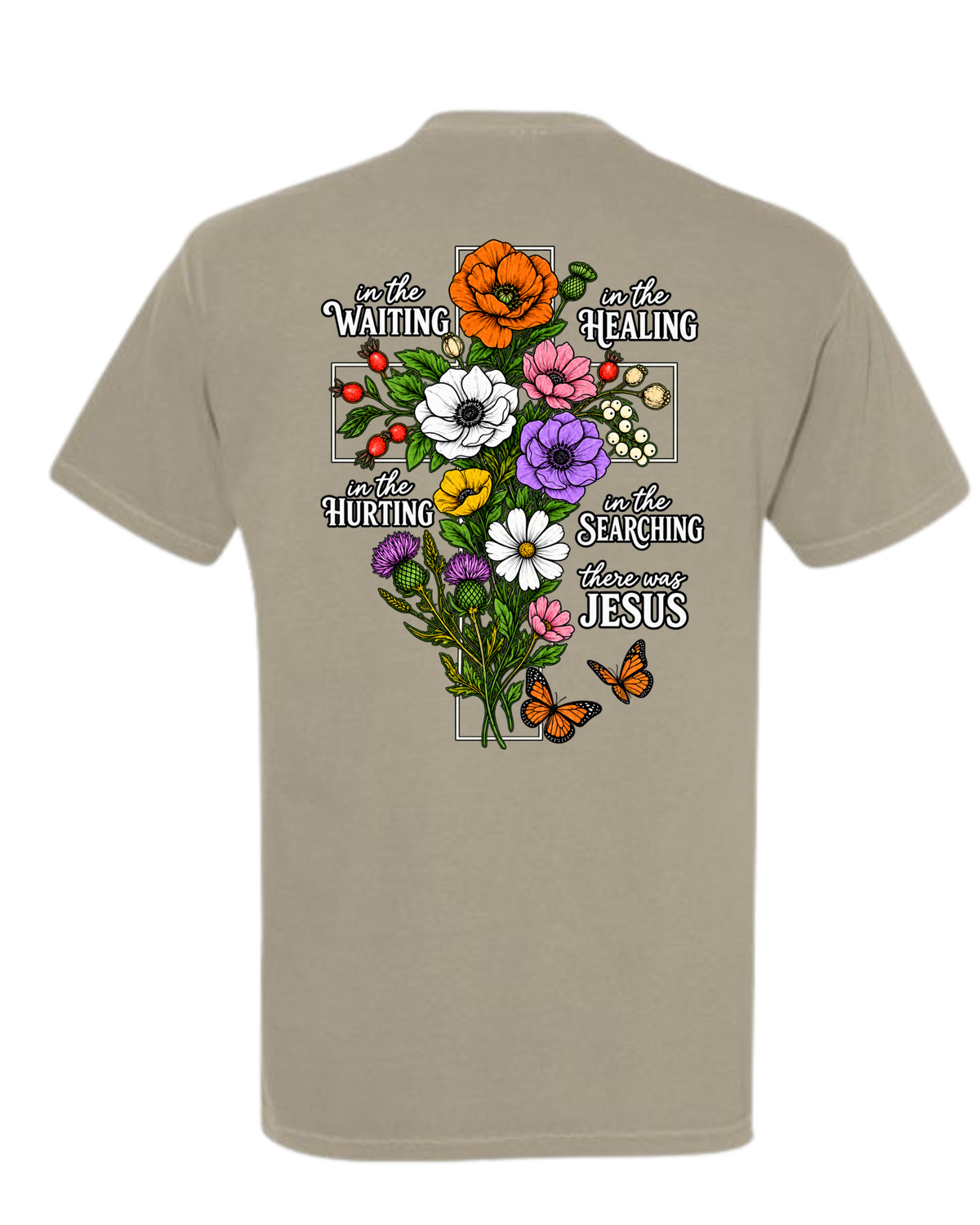 Jesus Saves - Comfort Colors - Heavyweight Unisex Tee - Neutral Colors