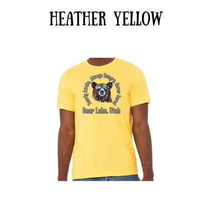 CP - Bear Lake Utah - Unisex Tee - Yellows, Oranges, Reds