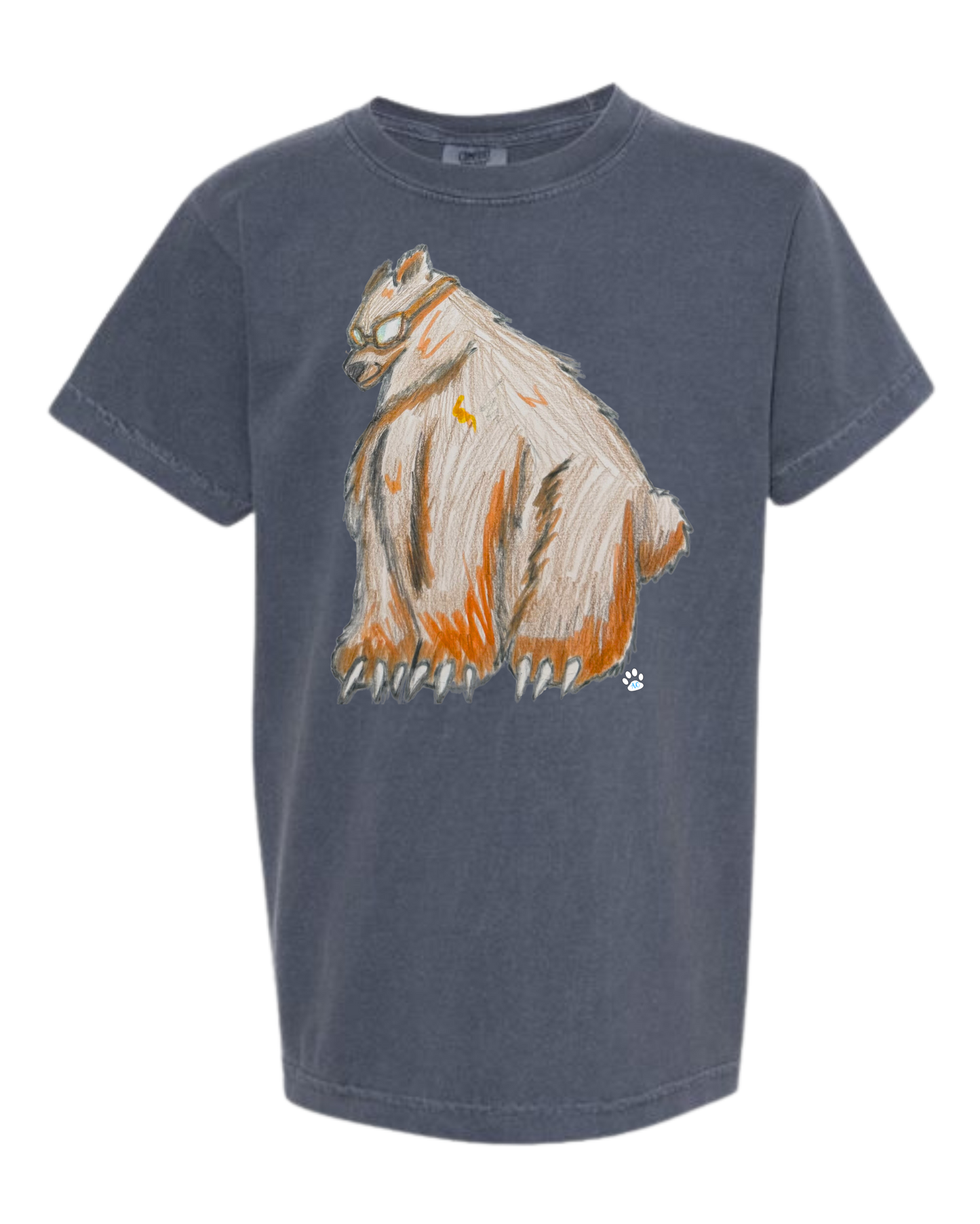 Muscle Bear - Comfort Colors - Heavyweight Youth Tee - Neutral Colors & Blues