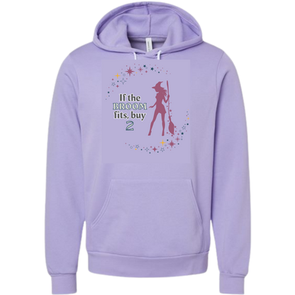 HP - If The Broom Fits - Sponge Fleece Hoodie - Blues, Purples