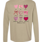 Galatians 5 - Valentines - Comfort Colors - Heavyweight Long Sleeve Tee - Neutral Colors