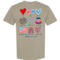 Galatians 5 - Patriotic - Comfort Colors - Heavyweight Unisex Tee - Neutral Colors