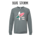 VP - Mana in My Soul - Sponge Fleece Raglan Sweatshirt - Blues, Purples